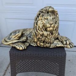 Golden Laying Lion 