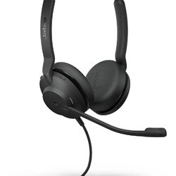 Jabra Evolve2 30 SE Wired Stereo Noise-Cancelling Headset - Features 2-Microphone Call Technology and USB-A Cable - MS Teams Certified, Works with All