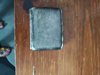 Vintage Metal Cigarette Case