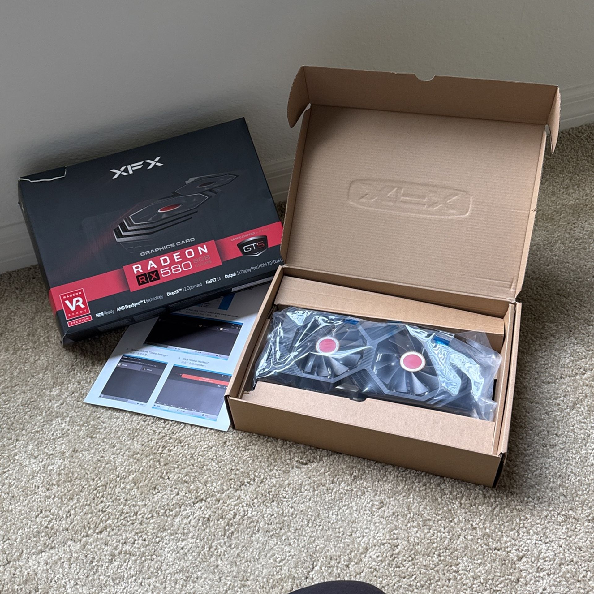 XFX Radeon RX 580 Graphics Card