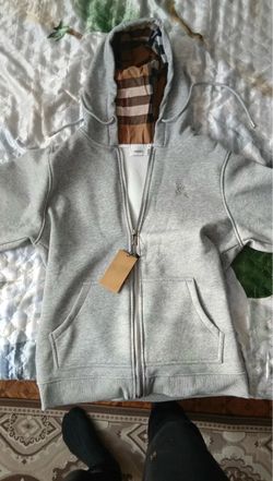 Burberry Zip Up Hoodie