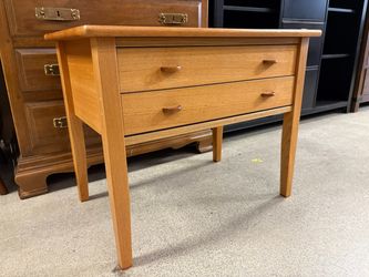 Danish Style 2-Drawer End Table