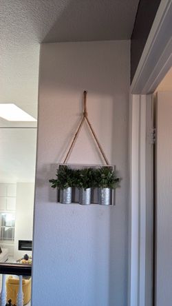 Hanging artificial plant