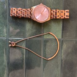 Michael Kors Watch Bracelet Set