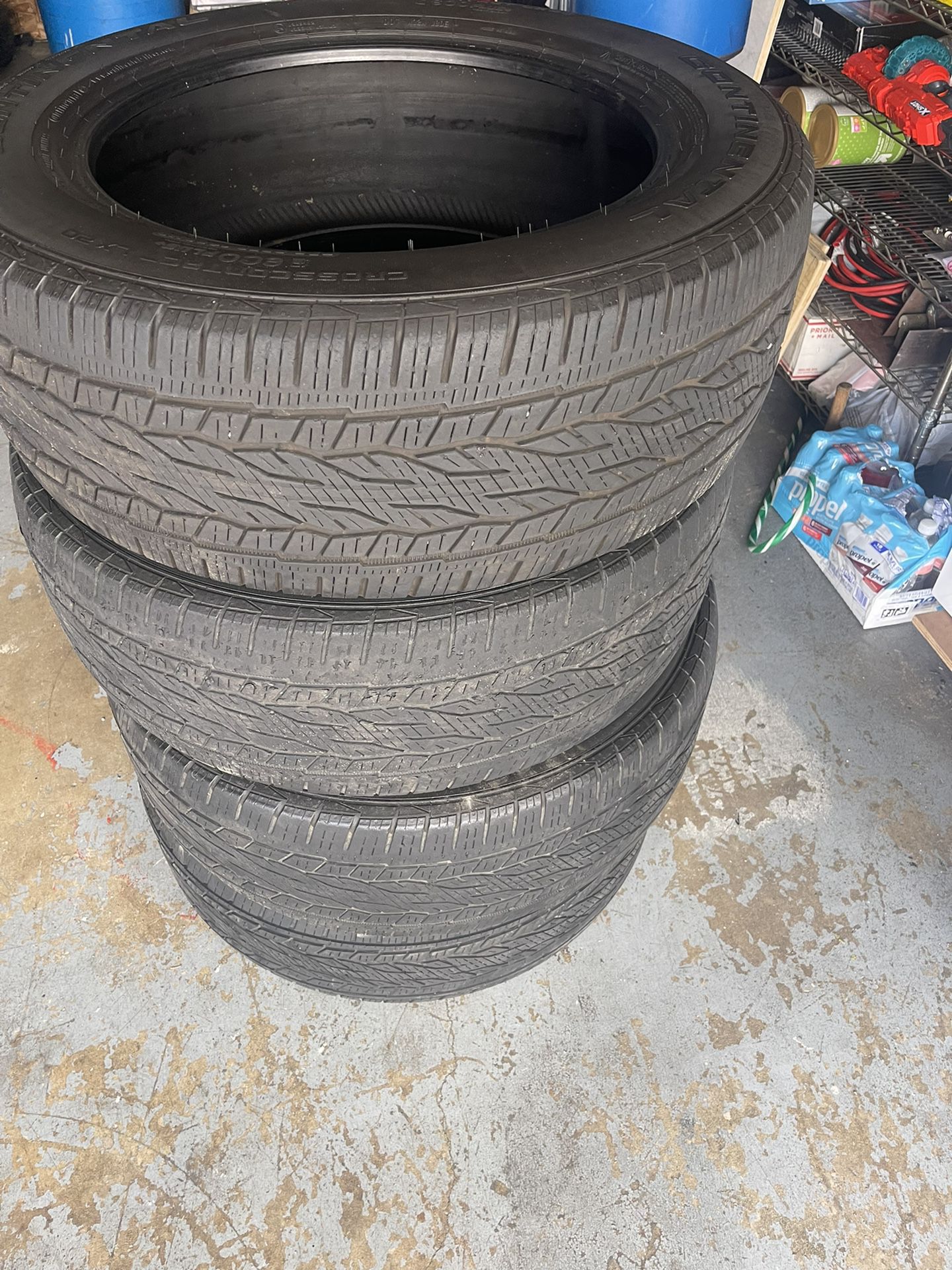 I Have This Ser Of Tires  275 -55-R20 For $$$80  All For 4 OBO.I Got Them In Chula Vista..
