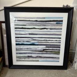 Abstract framed art
