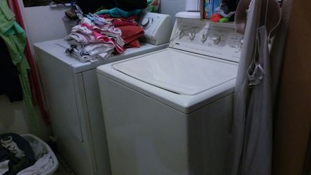 Washer and dryer