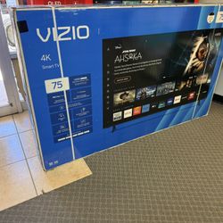 75 Tv Free Delivery $55 Down On Finacing 6 Month Warranty. 75 Tv Vizio Smart 4K Hd Tv.