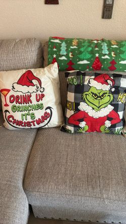 Grinch Pillows