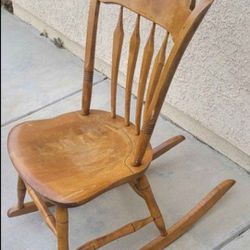 Beautiful Vintage S. Bent & Brothers Child's Rocking chair