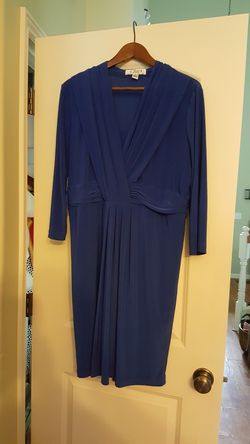 BLUE DRESS, SIZE 18