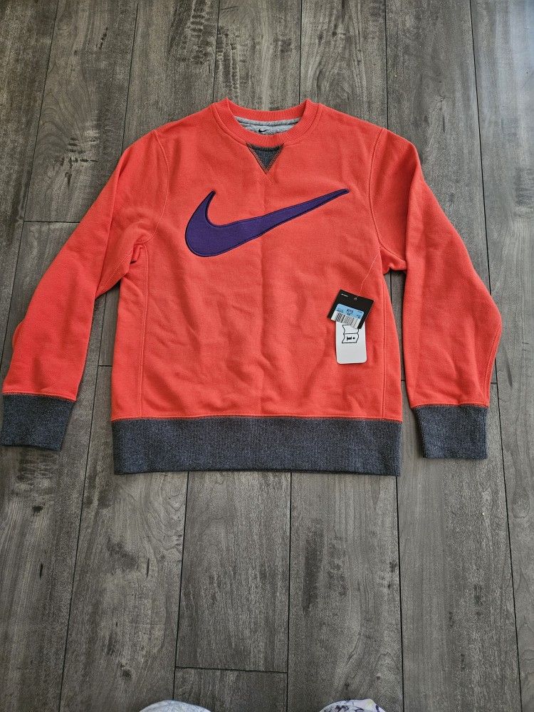 Nike Boys' Sweatshirt -size M, Brand New