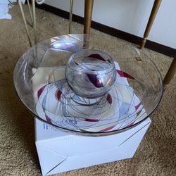 Vintage Stained Glass Set