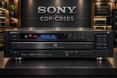 Sony CDP-C85ES High End 5 Disc CD Player - Serviced