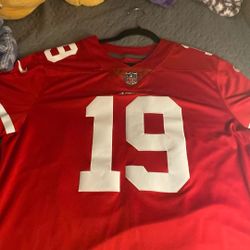 Red And White 49ers Rookie Year Deebo Samuel Jersey