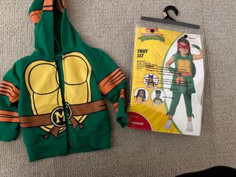 Toddler Girl Ninja Turtle Custome