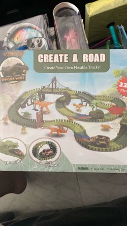 $24.00 Dinosaur Road Track New