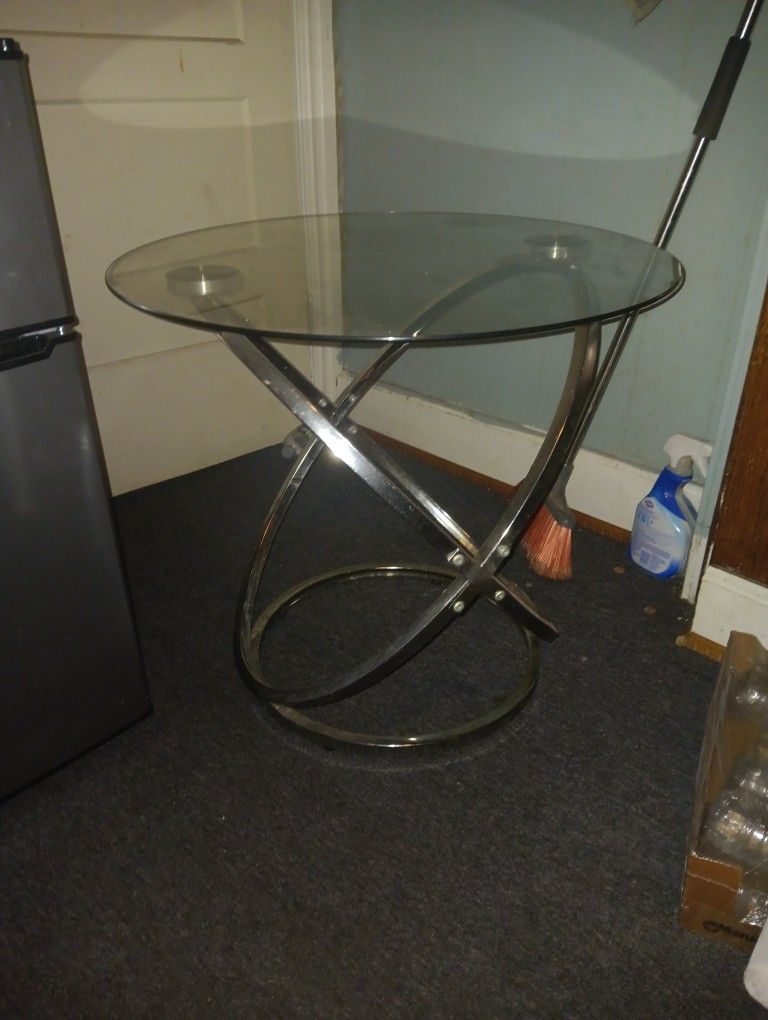 Gyro End Table