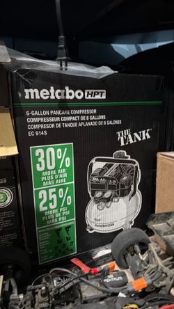 Brand new metabo  compressor