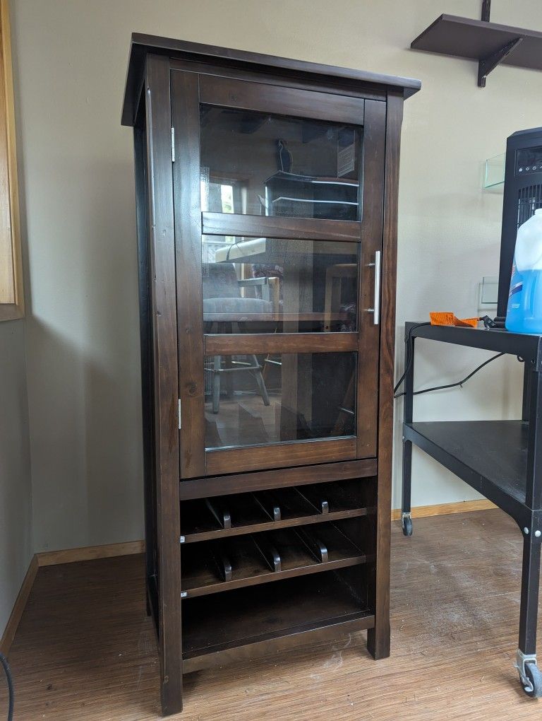 Wooden Wine Cabinet