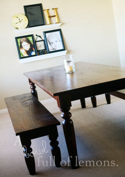 Pottery Barn Dining Table w/ Bench