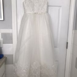 Ivory Flower Girl Dress