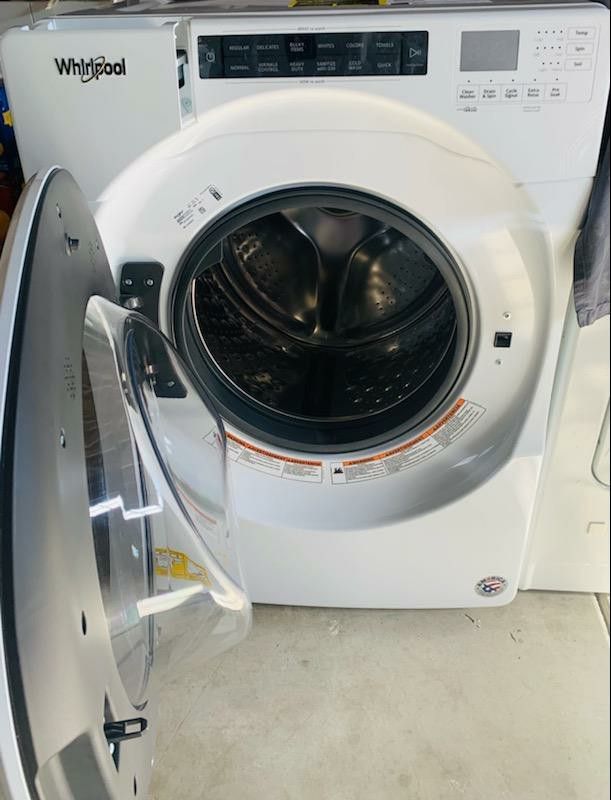 4.5 cu ft Whirlpool High Efficiency Front Load Washer