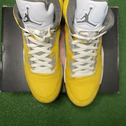Air Jordan Retro 5 Tokyo Size 12 In Great Condition Barley Worn Icy With Box And Laces. 
