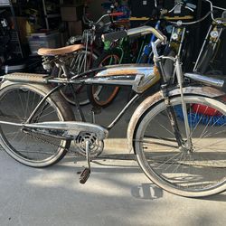 1957 Western Flyer X-53 Bicycle - 26” Balloon Bike - Beach Cruiser