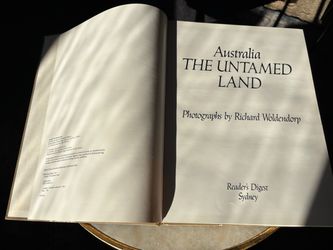 Australia The Untamed Land – Reader's Digest Book