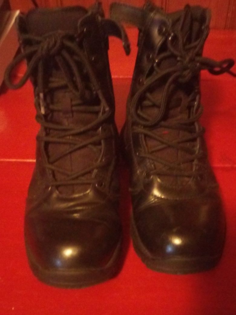 Womens police style boots