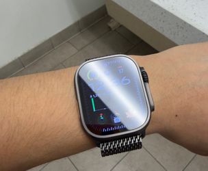 apple watch ultra 2 black titanium milanese loop