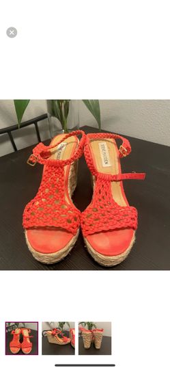 Steve Madden, 7.5, Coral 