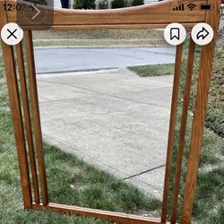 Mission Style Mirror  45 “ X 38”