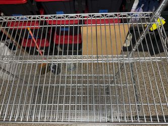 Chrome Wire Metal Shelf