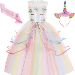 Brand New -  Unicorn Costume Dress - Unopened 