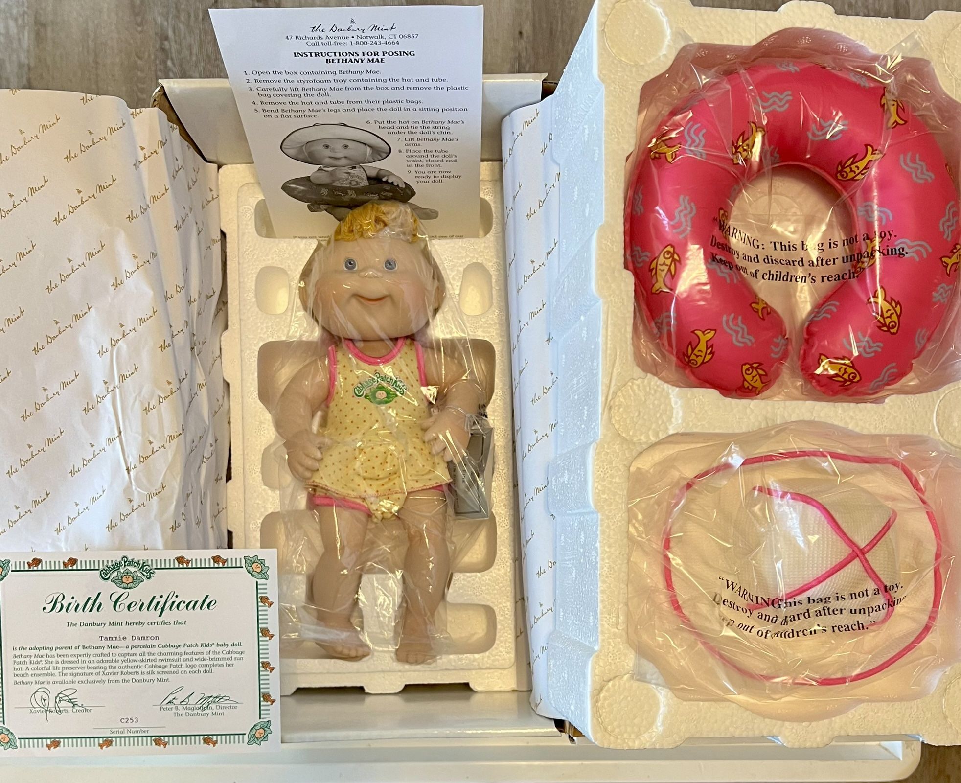 Cabbage Patch Full Porcelain Dolls