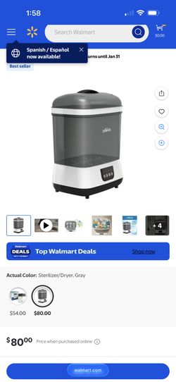 Bottle Sterilizer And Dryer. By Dr.Brown’s