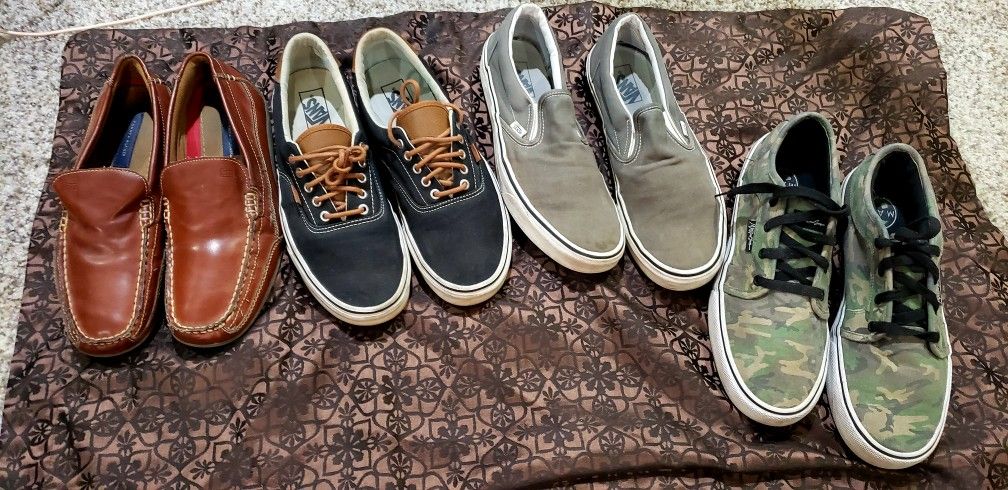 Tommy Hilfiger & Vans Men Shoes size Men's 11.5 $25 for All