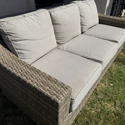 Wicker Couch