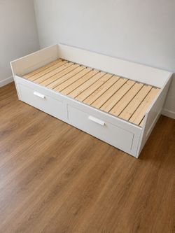 IKEA BRIMNES Daybed with 2 storage Drawers