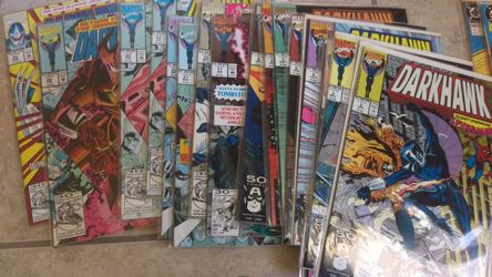 Marvel comic book: dark Hawk