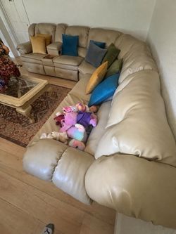 Beige Sectional Sofa