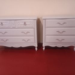 2 French Provincial Nightstands (Free Delivery In Stockton)