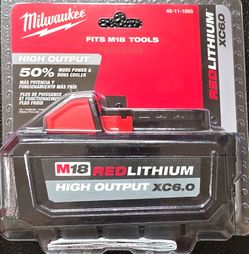 Milwaukee m18 6ah battery