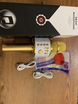 Wireless Bluetooth Karaoke Microphone for Kids