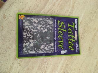 Green And Black Novelty Tattoo Sleeve by Rubie's #7980 Halloween Costume Accessory New