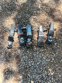 Tow hitch 2” ball receivers with pins