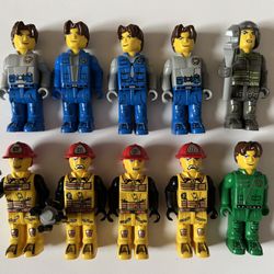 LEGO 10 Jack Stone Series Firefighters and Agents
