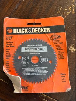 Black & Decker 3-3/8 Circular Saw Blade